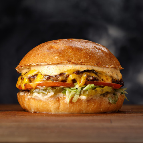 hamburguesa-cheddar y panceta